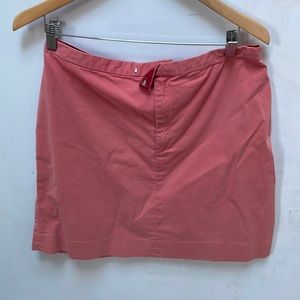 Banana Republic Nantucket red miniskirt